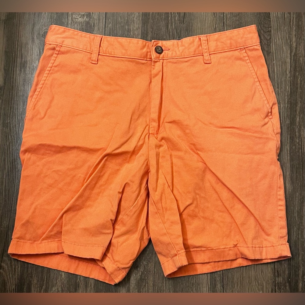 Nautica Shorts Size 34 Salmon Pink Chino Pockets 9” Inseam Men’s Shorts